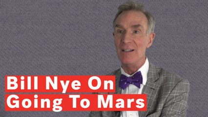 Bill Nye Says Mars Settlements 'Not Likely'