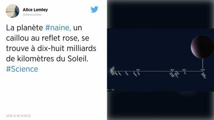 Les scientifiques découvrent « Farout », la planète naine le plus éloignée du Soleil