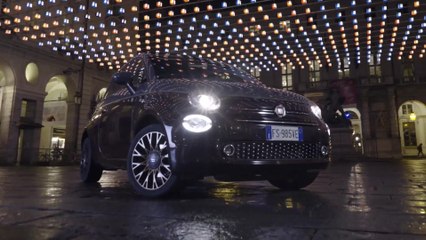Fiat ist Teil der Lichtinstallationen „Luci d'Artista" in Turin