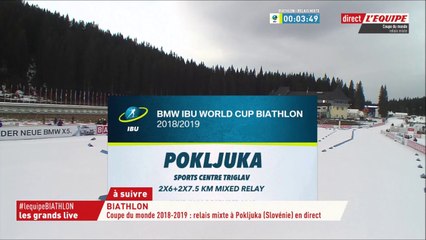 CdM biathlon - relais mixte de Pokljuka, 2 décembre 2018 (partie 1 sur 2)