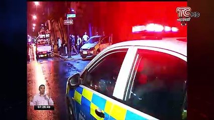 Varios accidentes se registraron en Guayaquil a causa de la lluvia