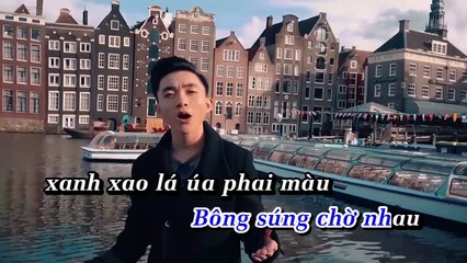 [Karaoke] Xót Xa Bông Súng Đợi Chờ - Đan Trường [Beat]