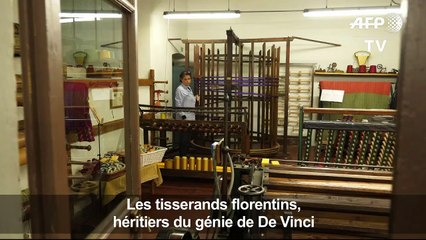 Les tisserands florentins, héritiers du génie de De Vinci