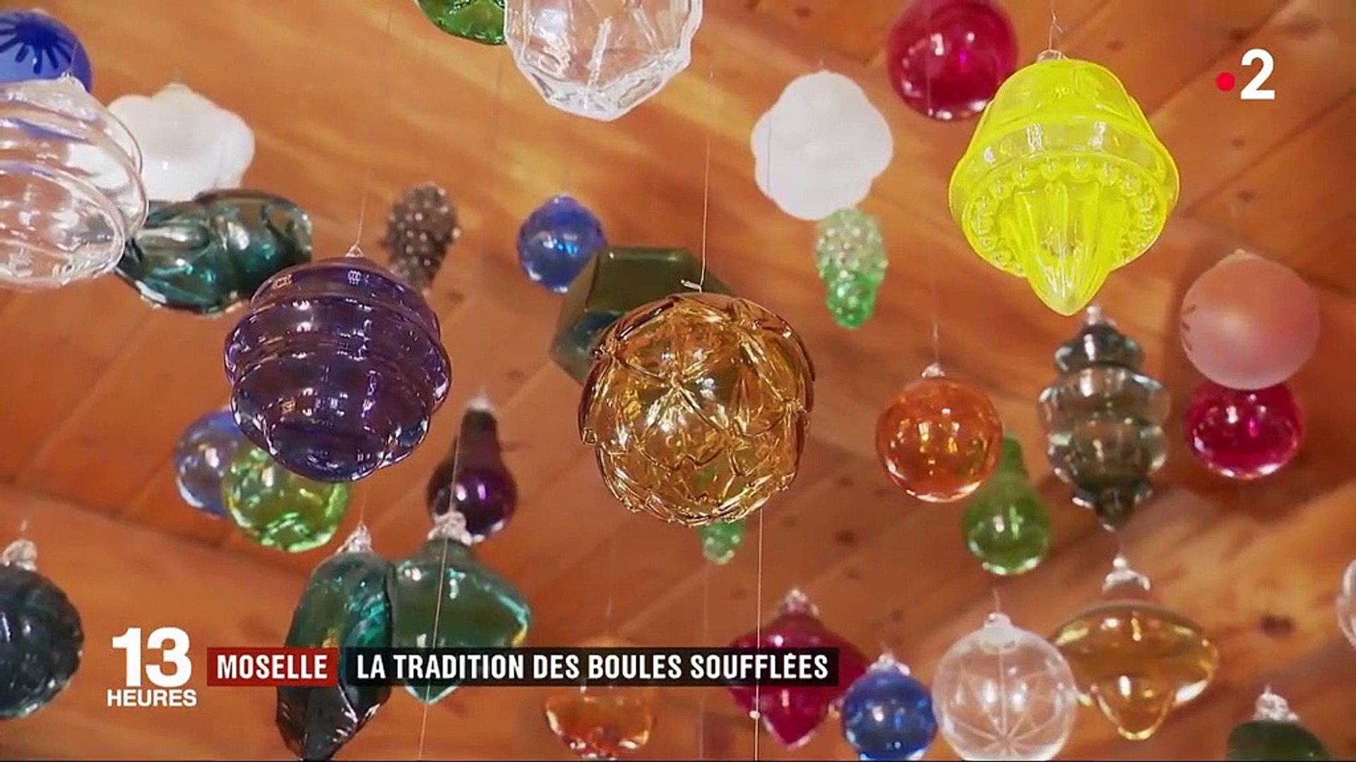 Moselle La Tradition Des Boules De Noël Soufflées