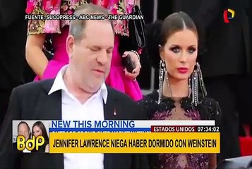 EEUU: Jennifer Lawrence desmiente que se acostara con Harvey Weinstein