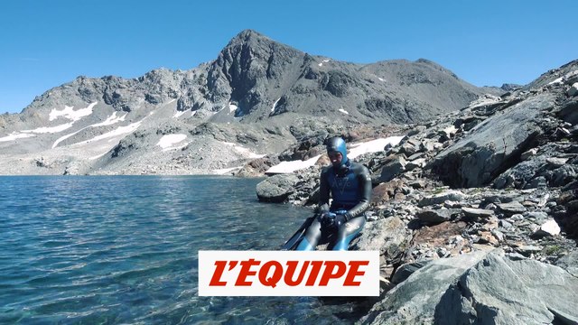 les frères Tourreau plongent dans le Lac Blanc - Adrénaline - Plongée