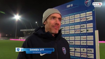 Interview Damien Ott (Bourg-en-Bresse Péronnas)