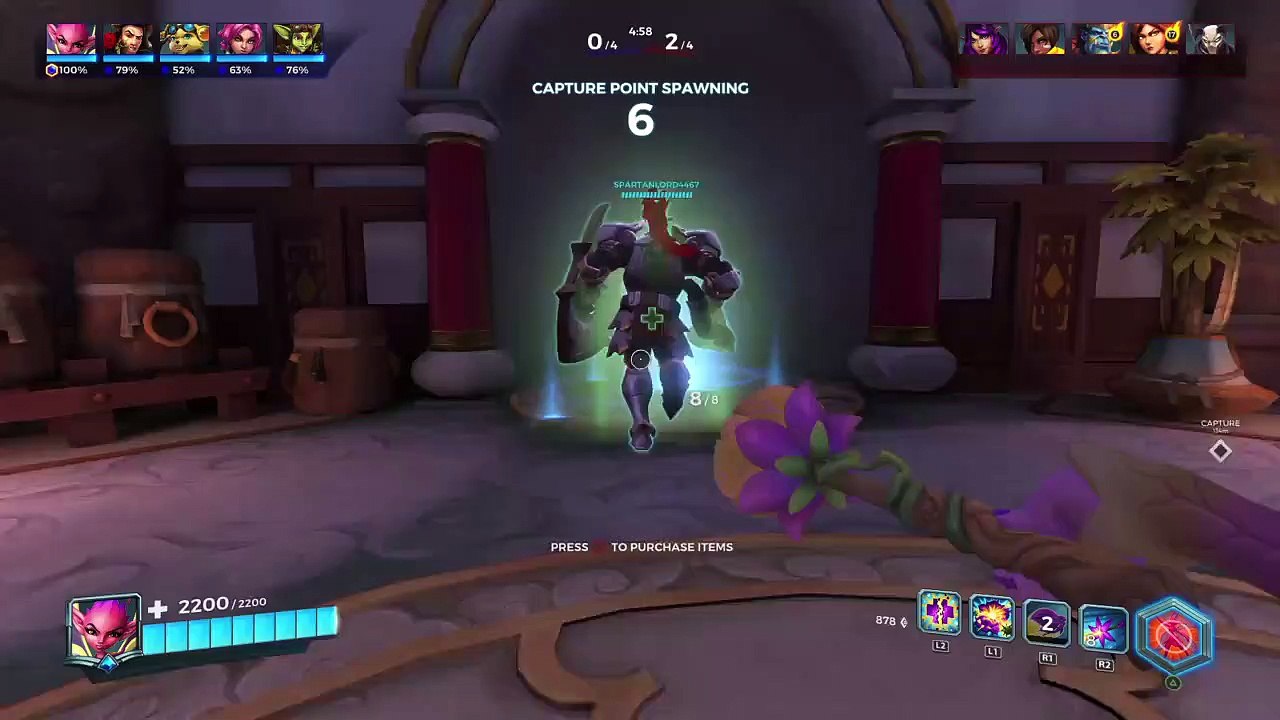 Paladins Teleportation Moment