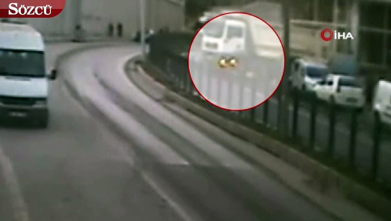 Rize’de anne ve kızının hayatını kaybettiği korkunç kaza kamerada