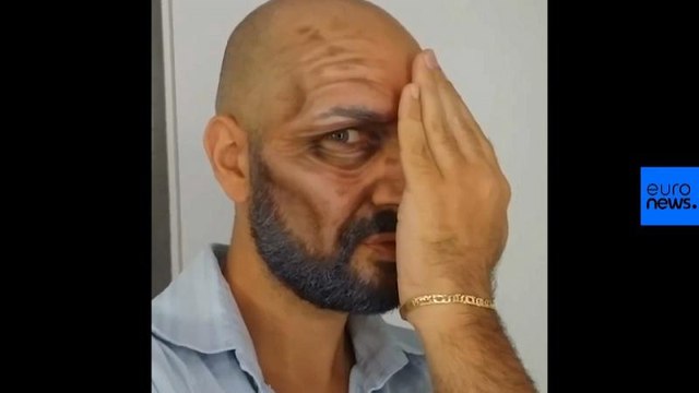 Watch: Italian artist uses makeup to create 3D illusions