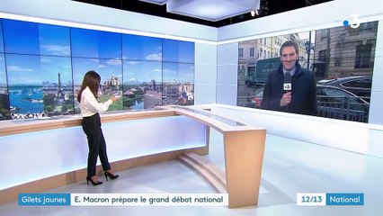 "Gilets jaunes" : les préparations du grand débat national
