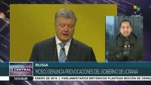 Gobierno de Ucrania busca sanciones contra Rusia