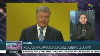 Gobierno de Ucrania busca sanciones contra Rusia