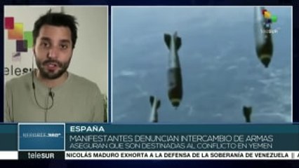 España: se reaviva polémica por venta de armas a Arabia Saudí