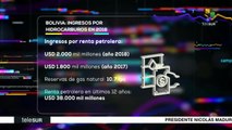 Bolivia cerrará 2018 con un alza en sus ingresos por hidrocarburos