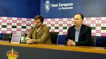 Lalo explica los motivos de la destitución de Lucas Alcaraz del Real Zaragoza