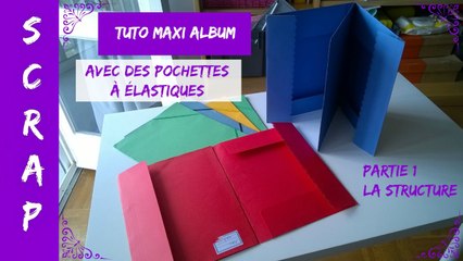 Tuto/DIY Scrap Maxi Album - La Structure (Partie 1)