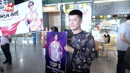 Top 5 Miss Universe 2018 - H'Hen Niê về nước