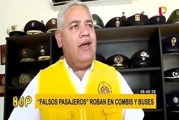 'Falsos pasajeros’ roban a diversos vehículos de transporte público