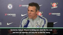 Zola reveals Chelsea interest in Bournemouth's Wilson
