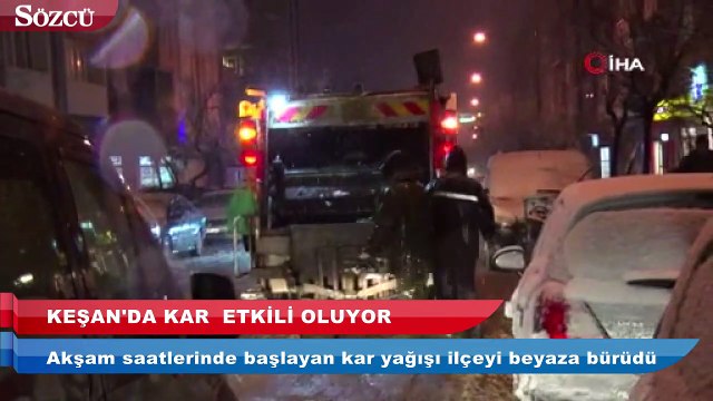 Beklenen kar yağışı Balkanlar’dan geldi