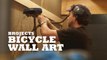 Make a DIY bicycle wall art piece with the Brojects