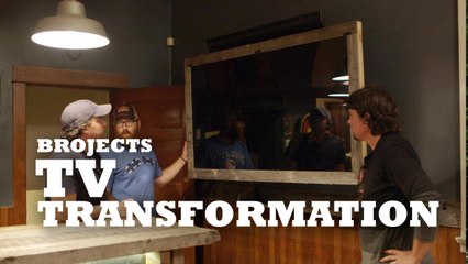 The Brojects upgrade their dated TV set so they can watch more sports