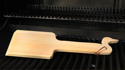 Keep your grill tidy with this sweet DIY loon BBQ scraper