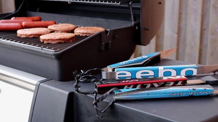 Light the lamp with these beauty DIY Hockey BBQ Tongs
