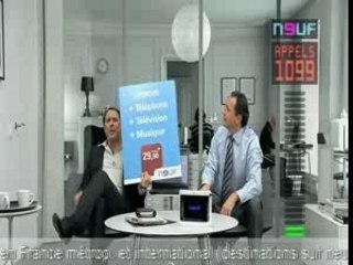 Découvrez la nouvelle pub Neuf !