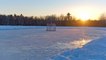 Create the perfect natural outdoor skating rink this winter