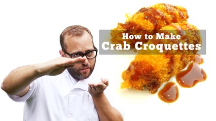 Try these delicious crab croquettes