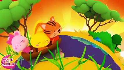 Quand trois poules vont aux champs