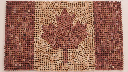 This DIY cork board is perfect for the patriotic wine lover