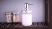 Give your privy some rustic appeal with this DIY soap dispenser