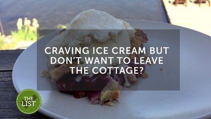 Treat yourself to this five-minute homemade ice cream