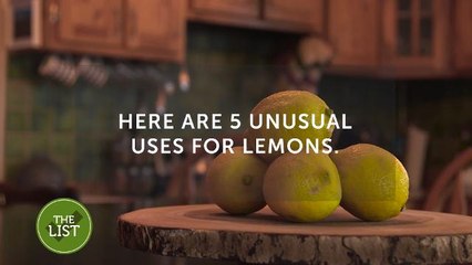 Unusual uses for lemons at the cottage