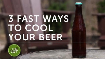 3 fast ways to cool your beer