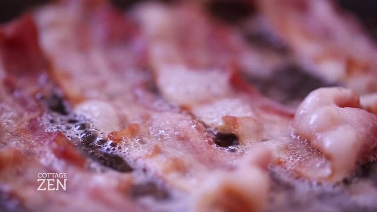 This sizzling bacon is positively drool-worthy