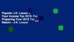 Popular J.K. Lasser s Your Income Tax 2019: For Preparing Your 2018 Tax Return - J.K. Lasser