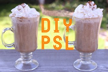 Make your own cottage-style pumpkin-spice latte