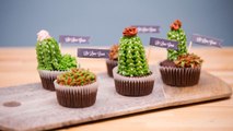 Make These Sweet and Succulent Cactus Cupcakes for Your Next Event