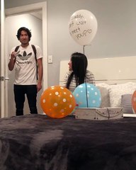 Man finds out he's going to be a father, totally freaks out