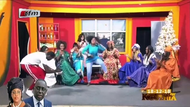 RUBRIQUE MARIEME FAYE SALL & MACKY SALL dans KOUTHIA SHOW du 18 Décembre 2018
