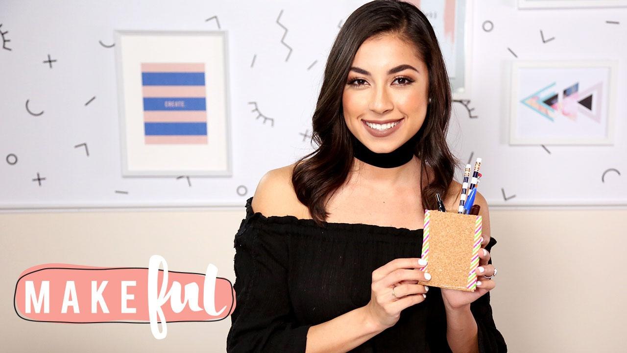 Cork Organizer | 3 Min DIY w/ Jeanine Amapola