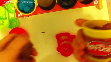Oyun Hamuru ile Traktör Yapımı (Play Doh How To Make Tractor)