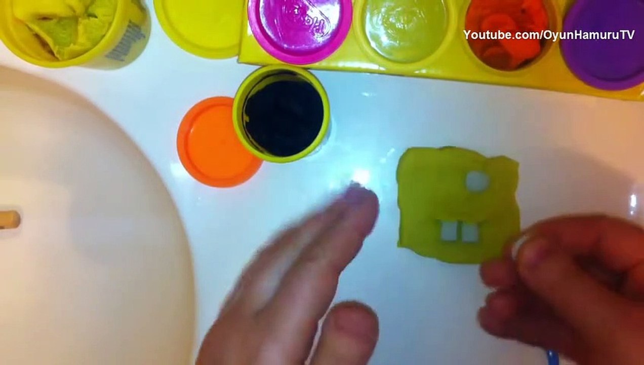 Play Doh Oyun Hamuru ile Sünger Bob Yapımı, Spo...