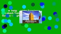 Review  Insight Guides Experience Marrakech (Insight Experience Guides) - Insight Guides