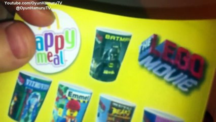 The Lego Movie Action Cup Batman | McDonald's Happy Meal Oyuncaklar