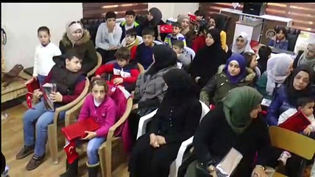 Suriyeli yetim çocuklara 'Göçmenler Günü' sürprizi - MERSİN